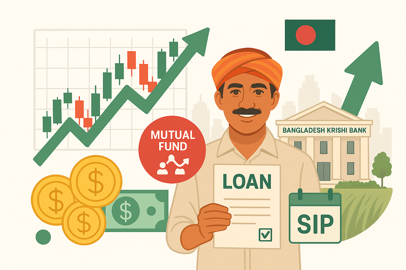 বাংলাদেশে নিরাপদ বিনিয়োগ অপশন শেয়ার, মিউচুয়াল ফান্ড ও SIP