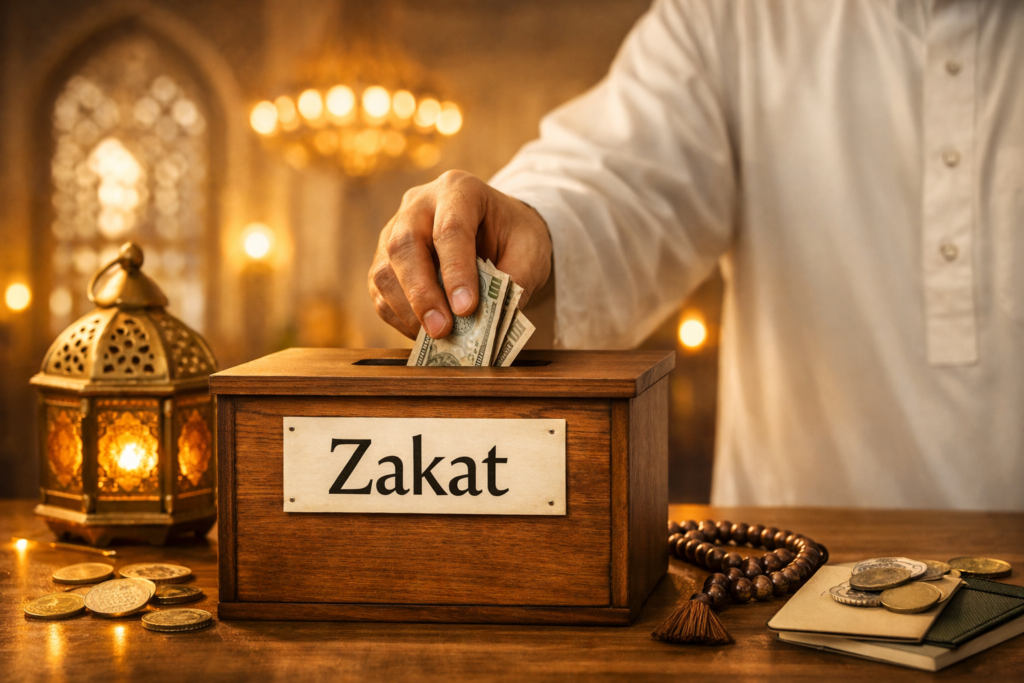 Zakat Charity Concept by takapakhi
